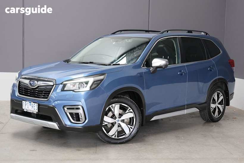 Blue 2018 Subaru Forester SUV 2.5I-S 4WD