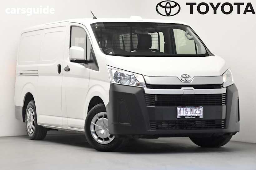 White 2024 Toyota HiAce Commercial R