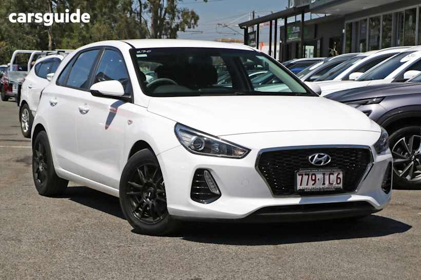 White 2018 Hyundai I30 Hatch GO F