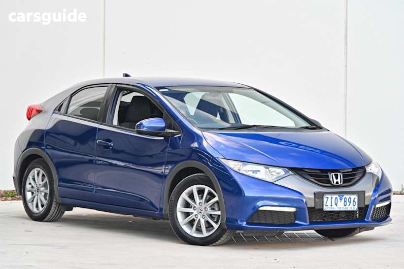Blue 2012 Honda Civic Hatch VTI-S F