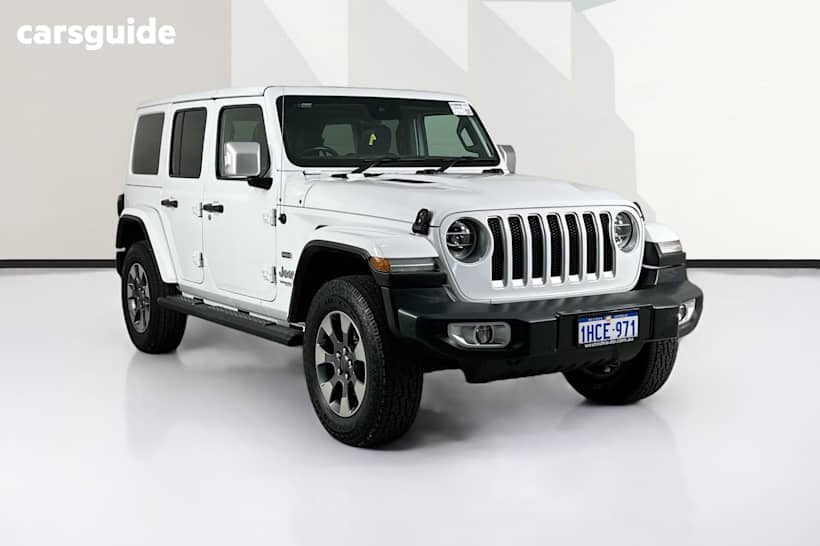 White 2020 Jeep Wrangler Unlimited Hardtop Overland (4X4)