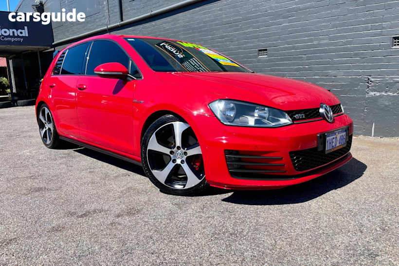 Red 2014 Volkswagen Golf Hatch GTI PERFORMANCE F