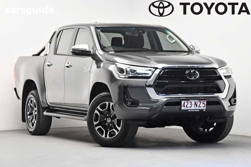 Grey 2021 Toyota Hilux Ute Tray SR5 4X4