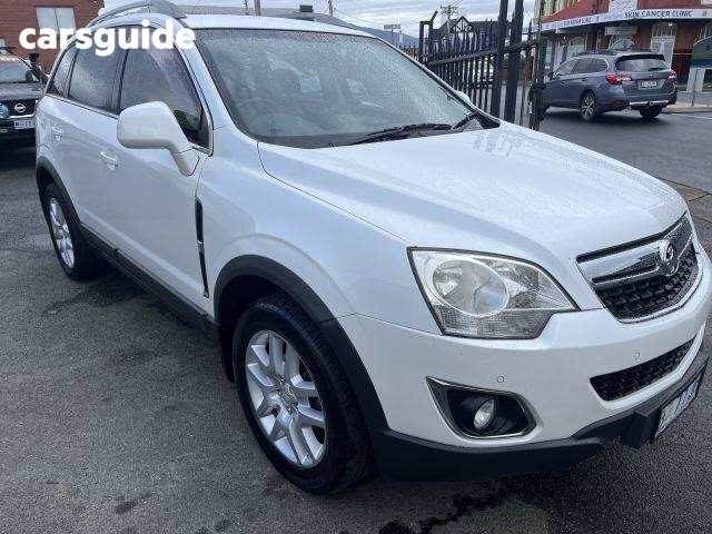 White 2013 Holden Captiva SUV