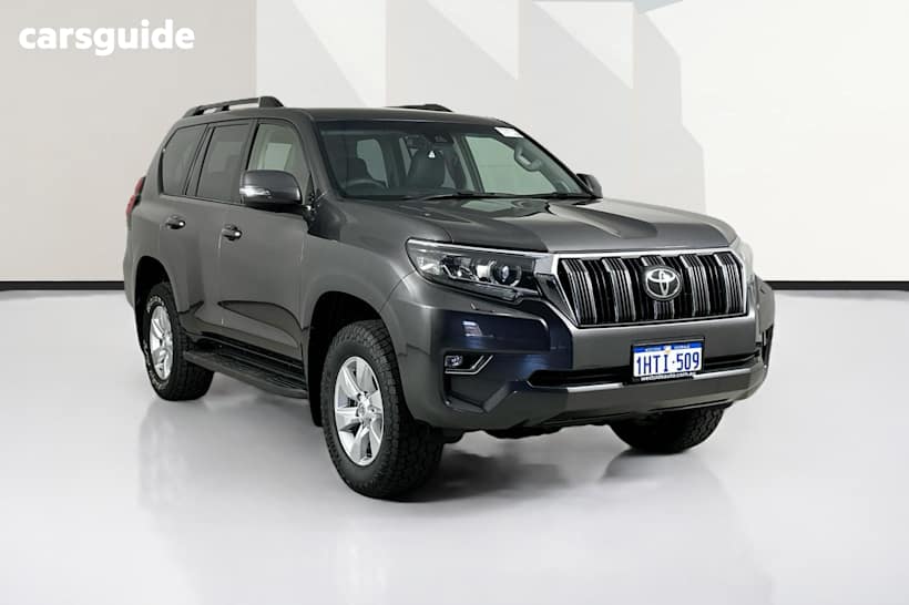 Grey 2018 Toyota Landcruiser Prado Wagon Gxl (4X4)