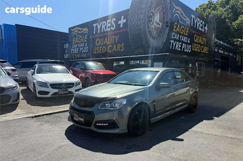 Grey 2015 Holden Commodore Sedan Sv6 Lightning