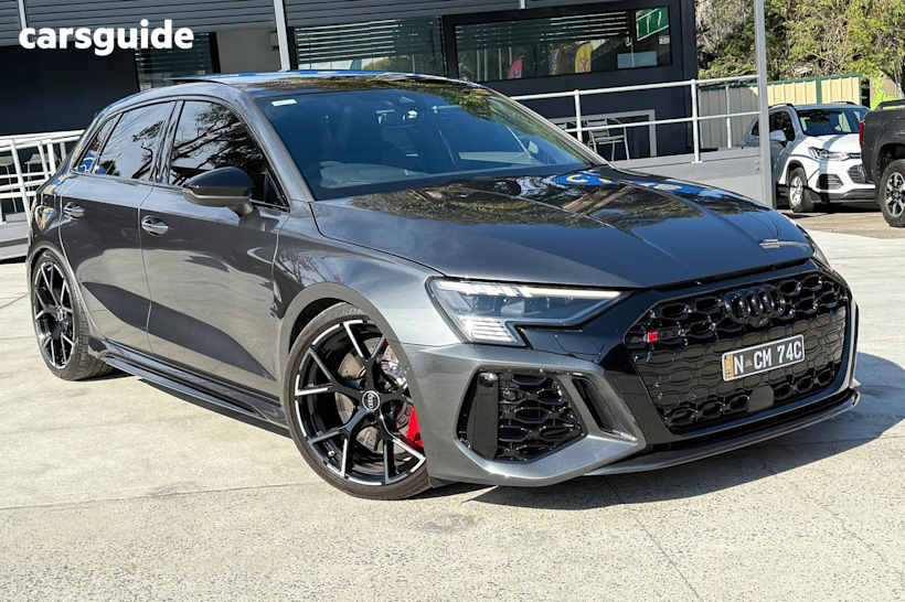 Grey 2024 Audi RS3 Hatch 4WD