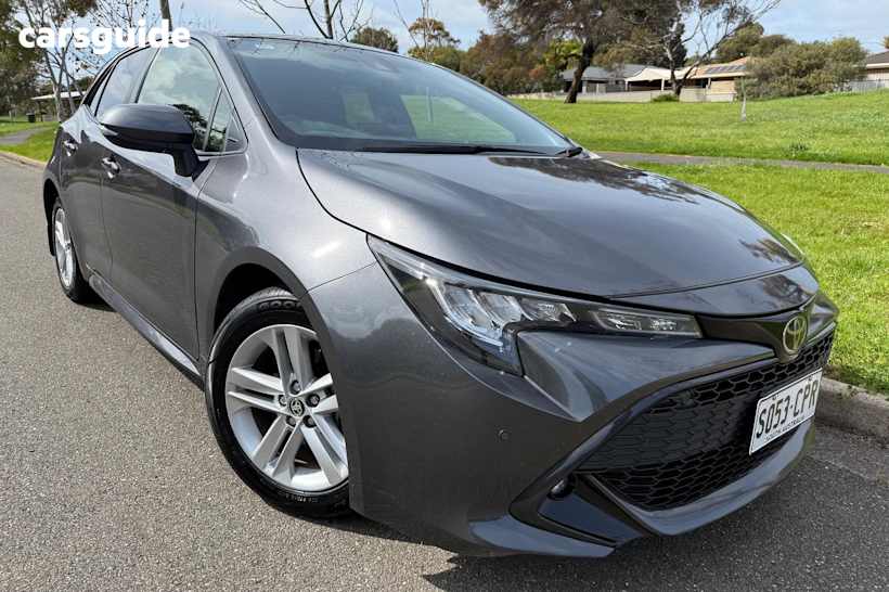 Grey 2022 Toyota Corolla Hatch SX F