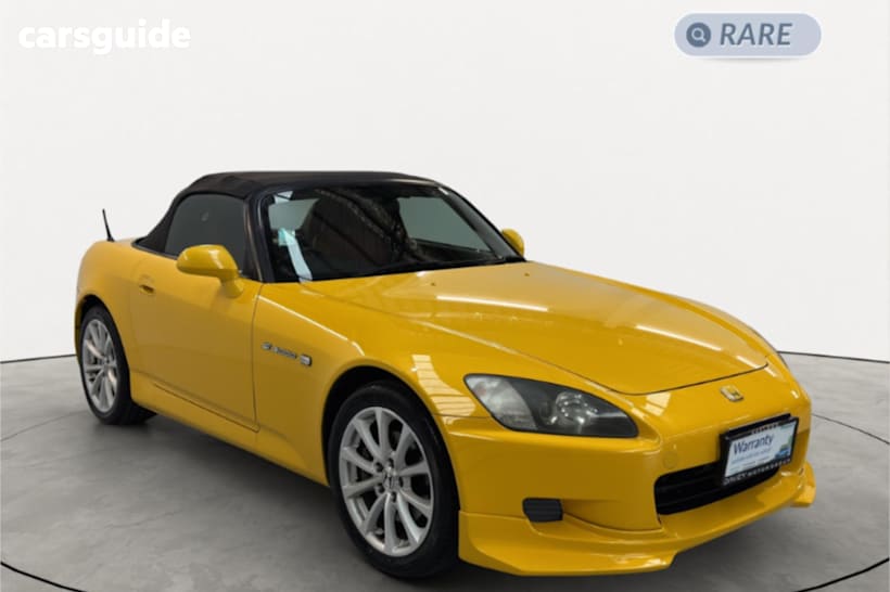 Yellow 1999 Honda S2000 Sedan R