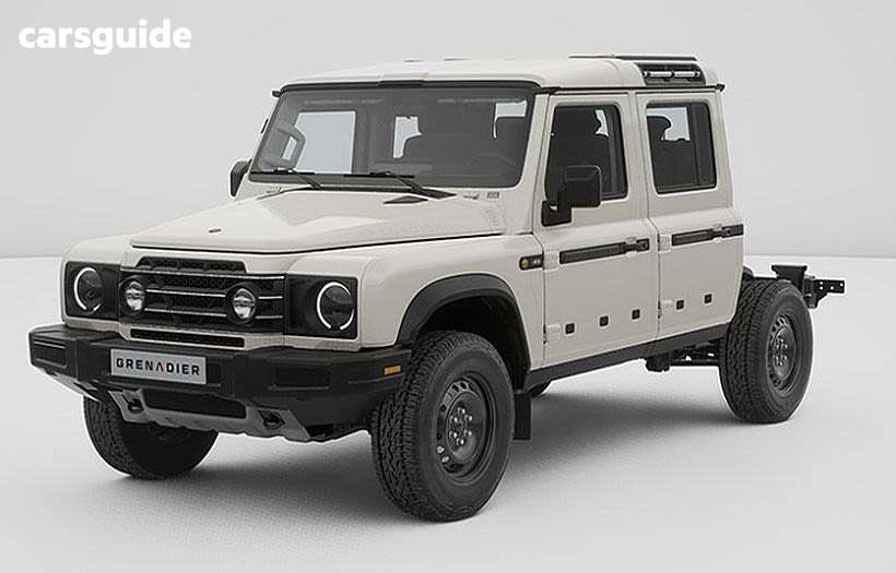 2025 Ineos Grenadier Double Cab Chassis Quartermaster Trialmaster Ed