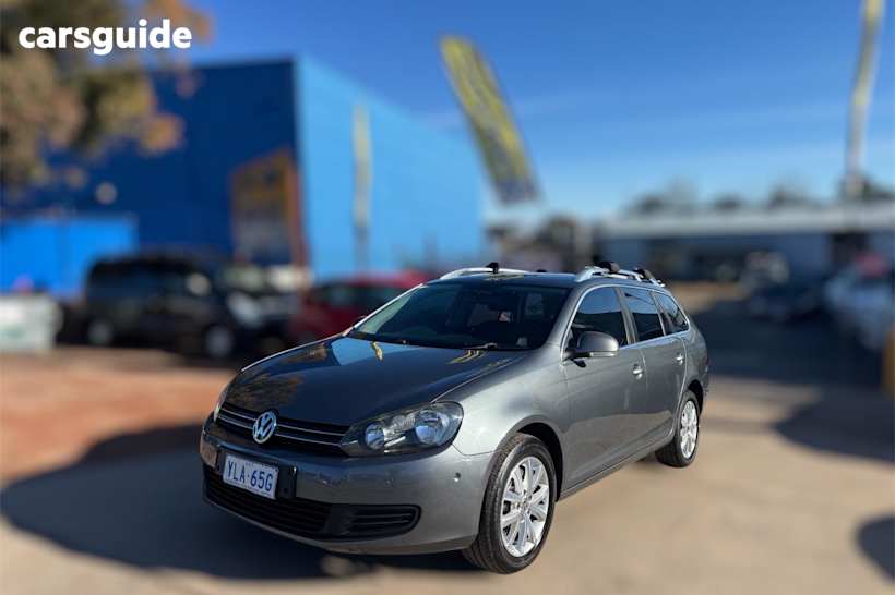 Grey 2010 Volkswagen Golf Wagon 103 Tdi Comfortline
