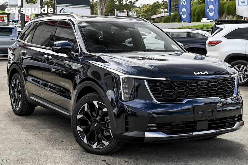 Blue 2025 Kia Sorento SUV GT-LINE 4X4