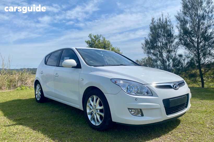 White 2008 Hyundai I30 Hatch SR F