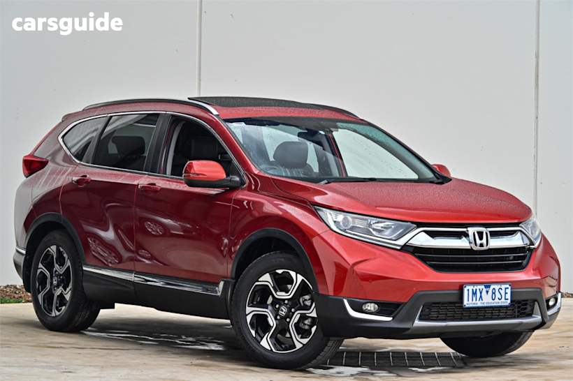 Red 2018 Honda CR-V SUV VTI-L F