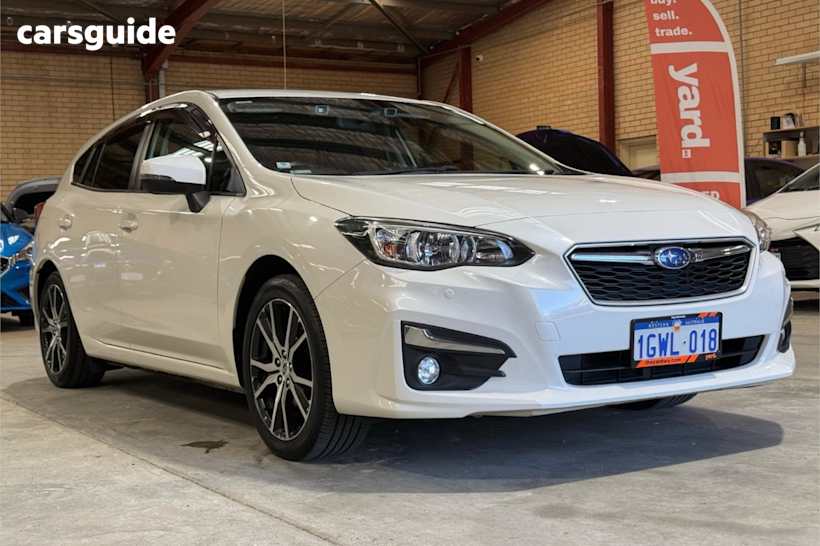 White 2019 Subaru Impreza Hatchback 2.0I-L (Awd)