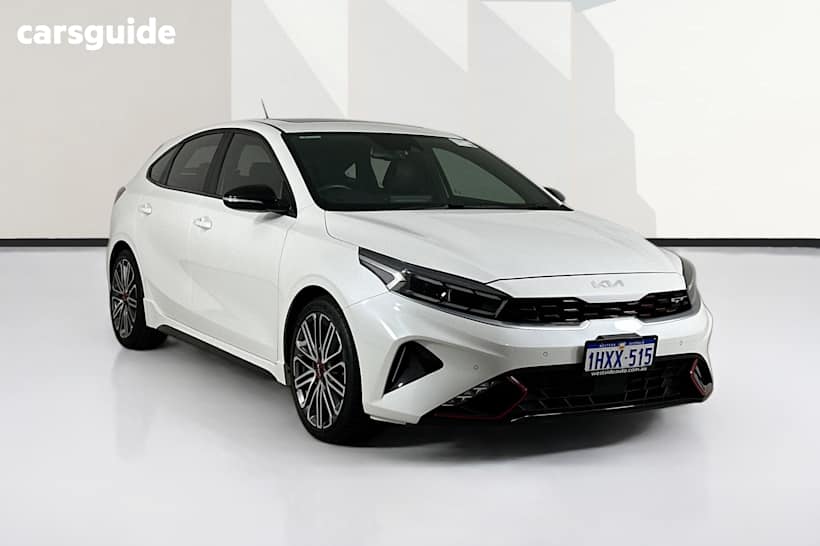 White 2023 Kia Cerato Hatchback Gt