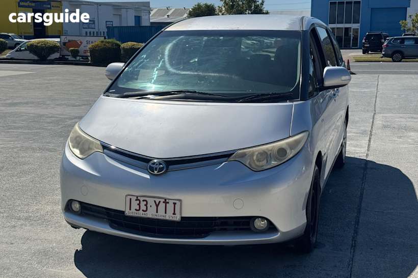 Silver 2008 Toyota Tarago Wagon Gli