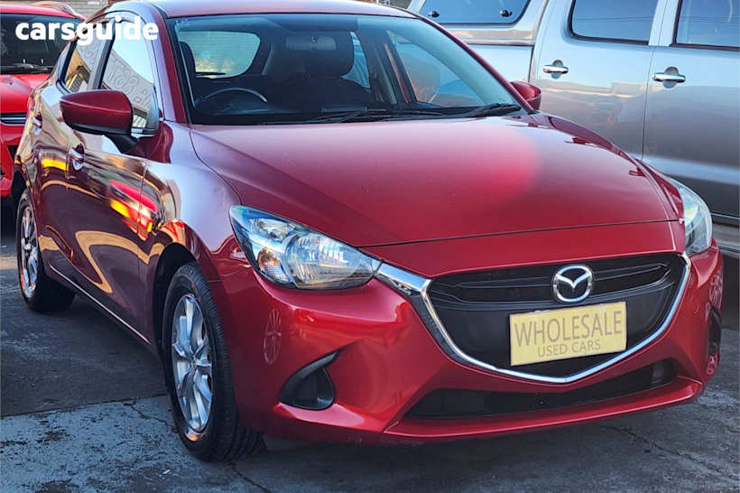 Red 2014 Mazda Mazda2 Hatch MAXX F