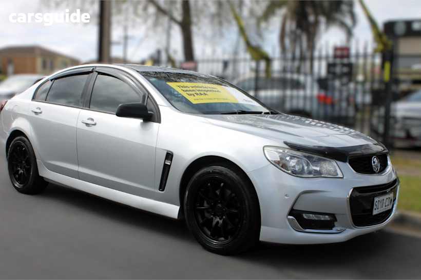 Silver 2015 Holden Commodore Sedan SV6 R