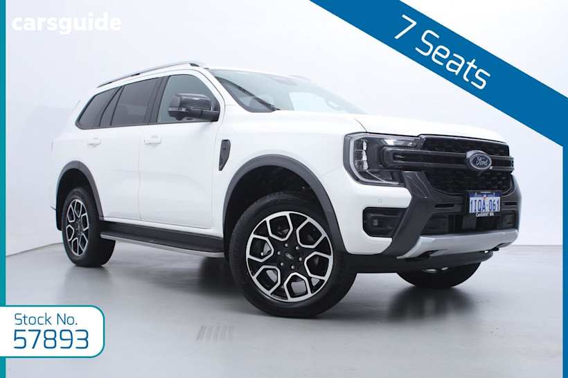 White 2025 Ford Everest Wagon Wildtrak (4Wd)