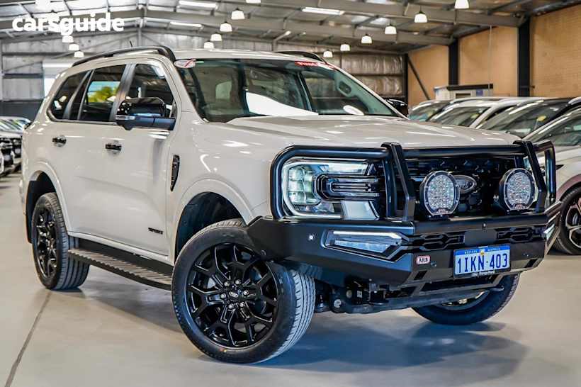 White 2024 Ford Everest SUV SPORT 4X4