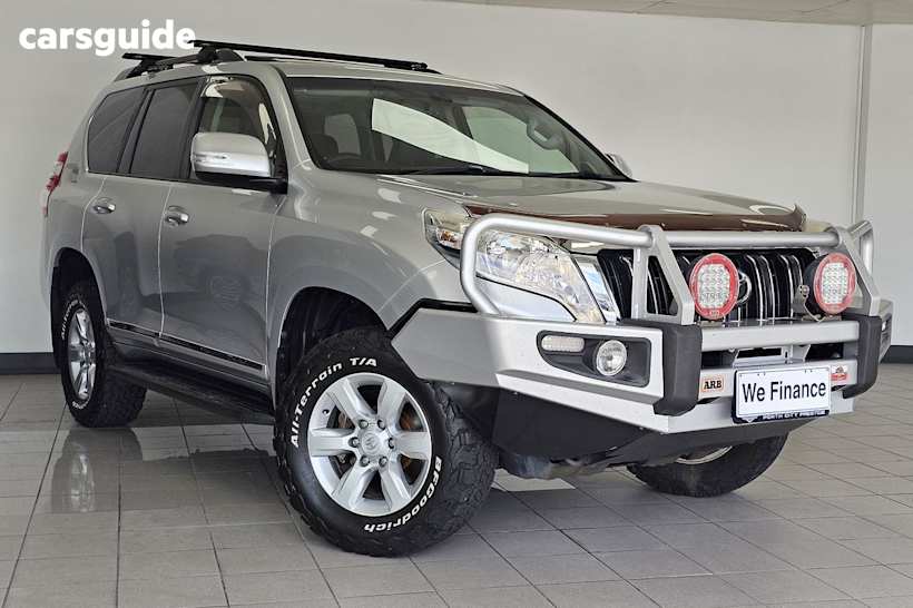 Silver 2014 Toyota Landcruiser Prado SUV ALTITUDE 4X4