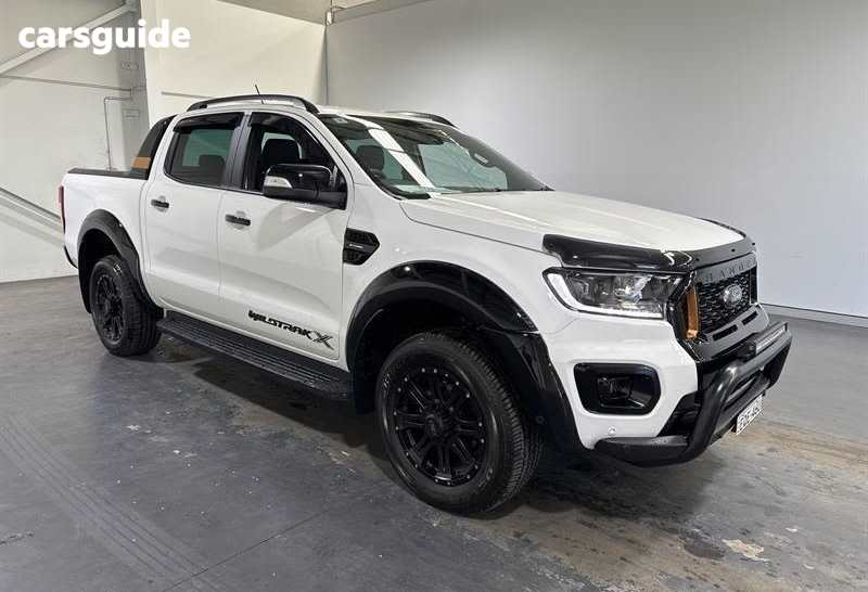 White 2021 Ford Ranger Double Cab Pick Up Wildtrak X 2.0 (4X4)