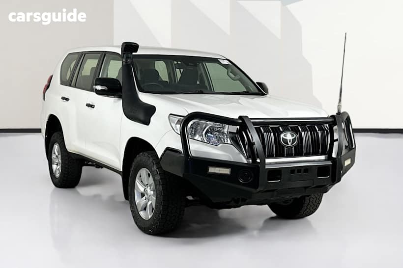 White 2022 Toyota Landcruiser Prado Wagon Gx 7 Seat