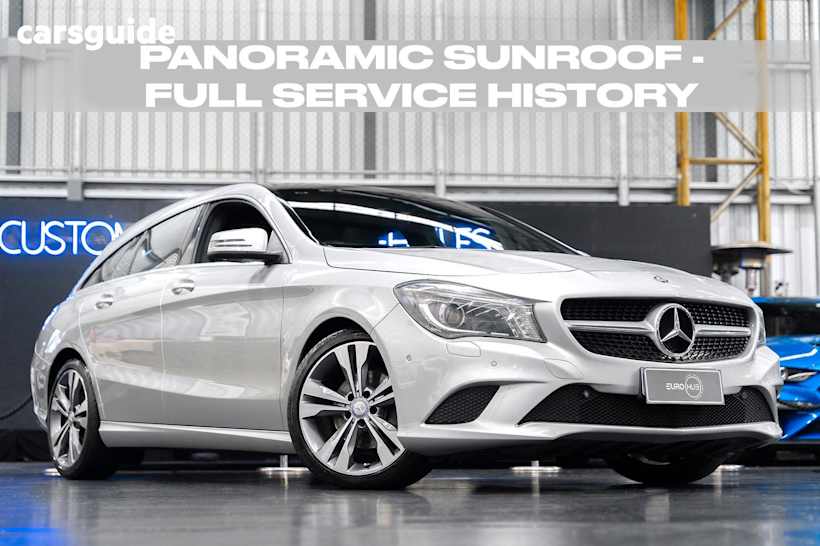 Silver 2015 Mercedes-Benz CLA-Class SUV CLA200 F