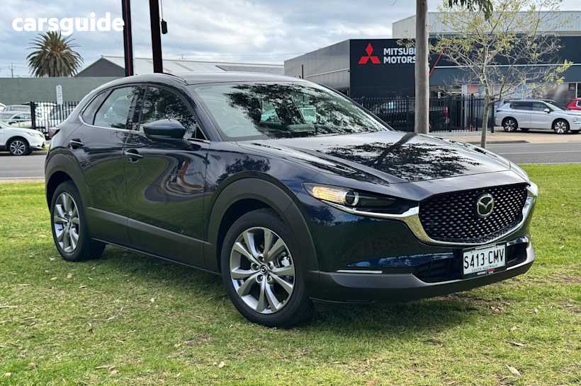 Blue 2021 Mazda CX-30 SUV G25 TOURING 4X4