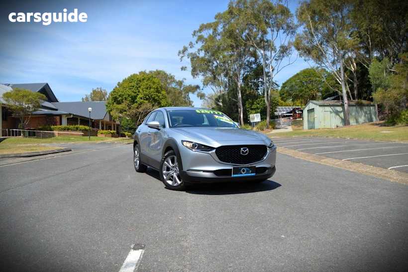 Silver 2020 Mazda CX-30 SUV G20 TOURING F