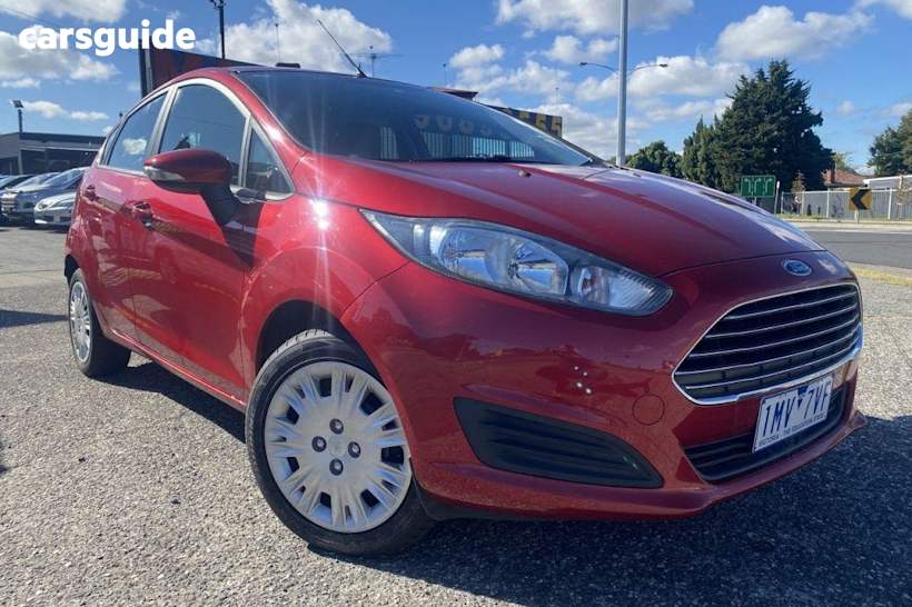 Red 2016 Ford Fiesta Hatchback Ambiente