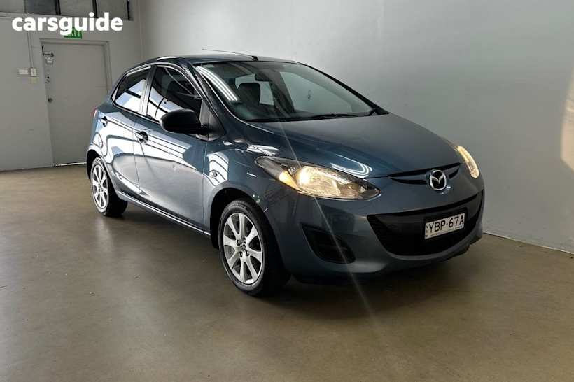 Blue 2014 Mazda 2 Hatchback Neo Sport