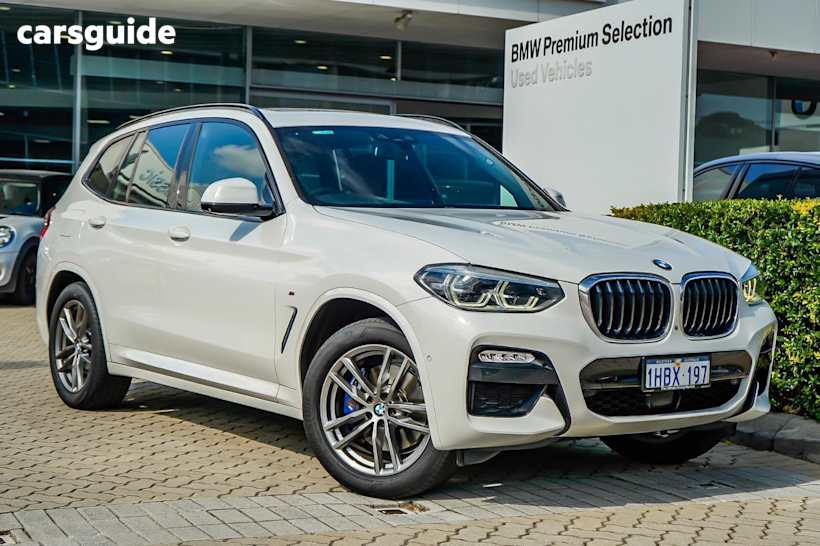 White 2019 BMW X3 SUV XDRIVE30I 4X4