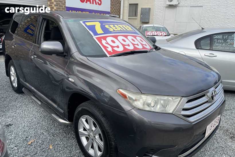 Grey 2012 Toyota Kluger SUV KX-R F