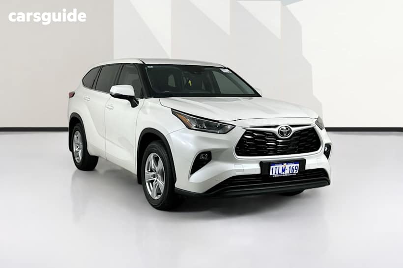 White 2021 Toyota Kluger Wagon Gx 2Wd