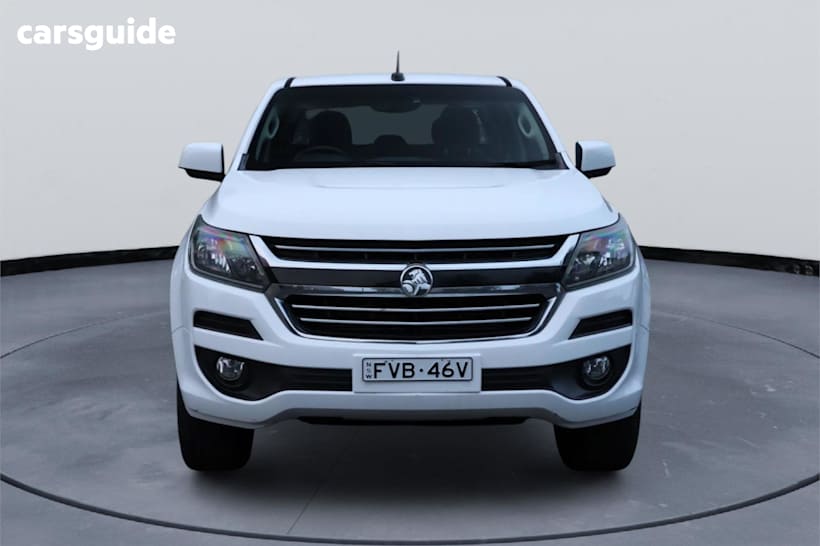 White 2017 Holden Colorado Ute Tray LT R