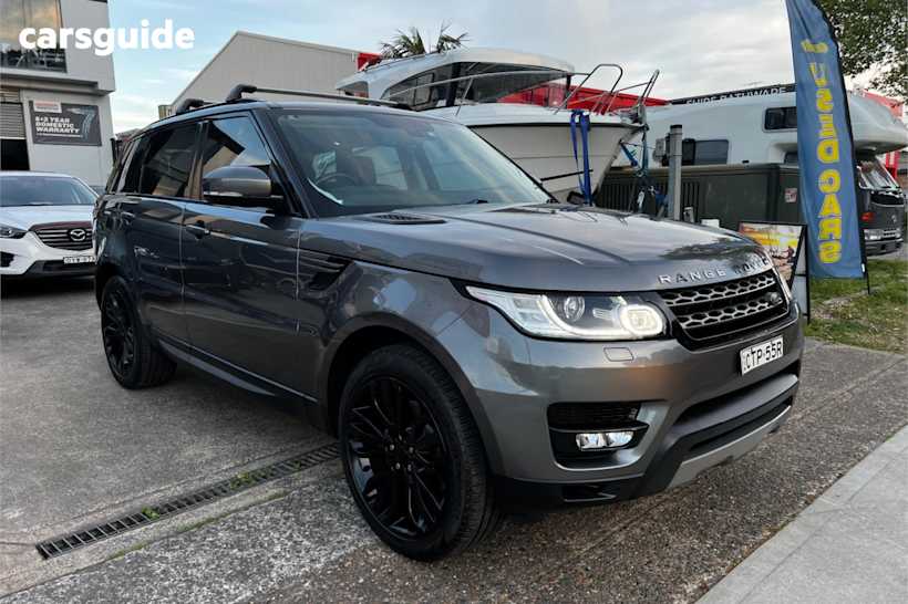 Grey 2014 Land Rover Range Rover Sport SUV TDV6 SE 4X4