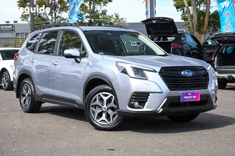 Silver 2023 Subaru Forester SUV 2.5I 4WD
