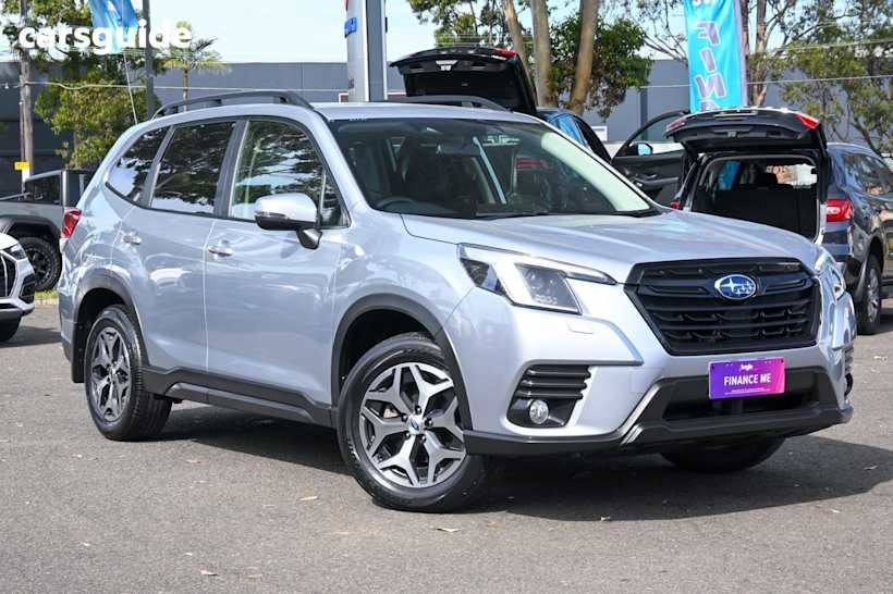 Silver 2023 Subaru Forester SUV 2.5I 4WD