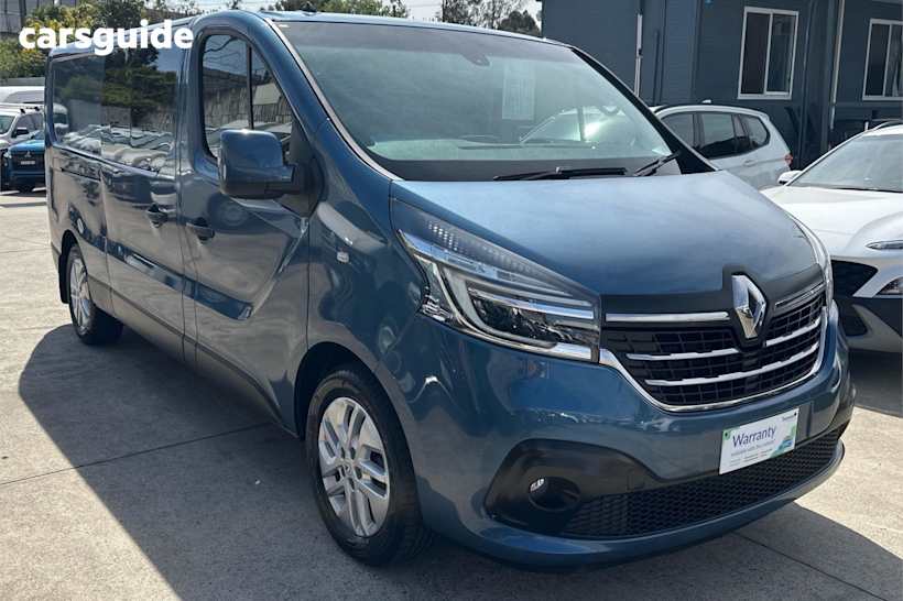 Blue 2019 Renault Trafic Crew Van L2 Lwb Crew Lifestyle (125Kw)