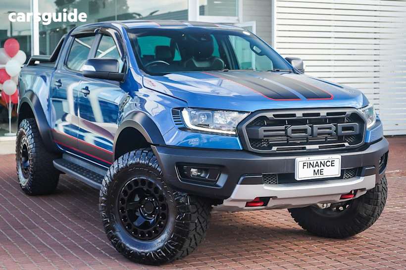 Blue 2021 Ford Ranger Double Cab Pick Up Raptor 2.0 (4X4)
