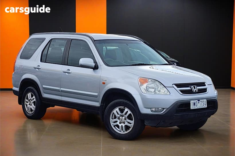 Silver 2002 Honda CR-V SUV SPORT 4X4