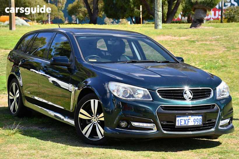 Green 2014 Holden Commodore Sportswagon Sv6 Storm
