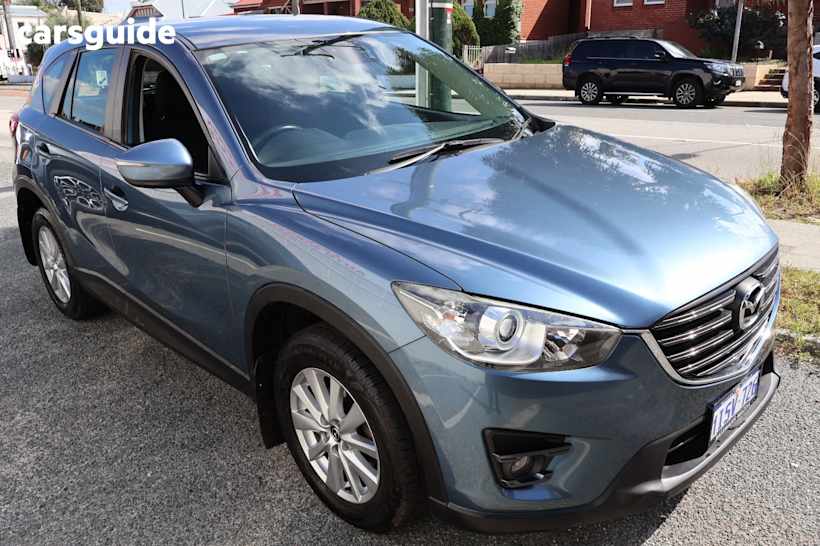 Blue 2016 Mazda CX-5 Wagon Maxx Sport (4X4)