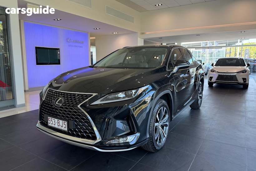 Black 2021 Lexus RX SUV RX350 LUXURY 4X4