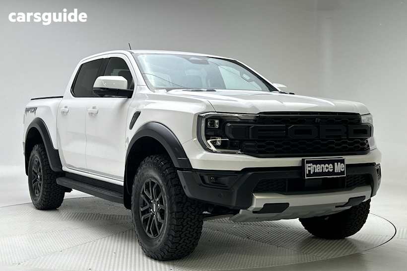 White 2024 Ford Ranger Ute Tray RAPTOR 4X4