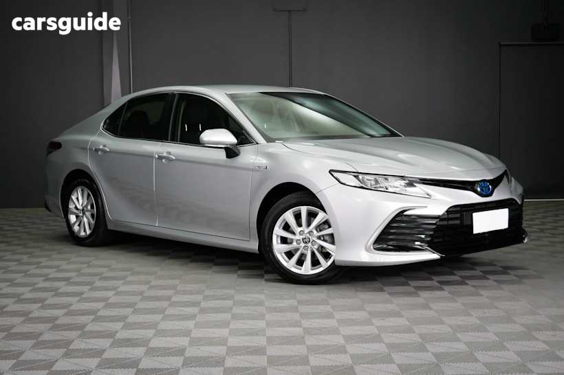 Silver 2024 Toyota Camry Sedan Ascent Hybrid