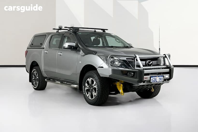 Grey 2016 Mazda BT-50 Dual Cab Utility Xtr (4X4)
