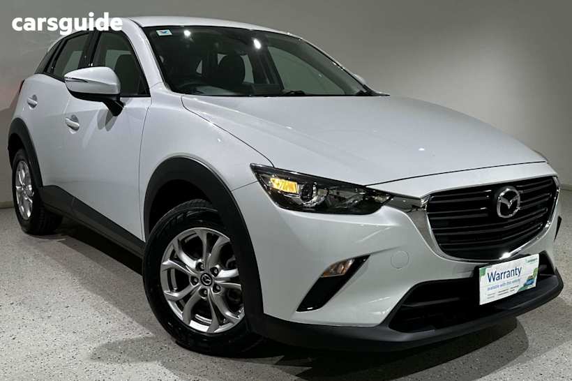 White 2023 Mazda CX-3 SUV MAXX SPORT F